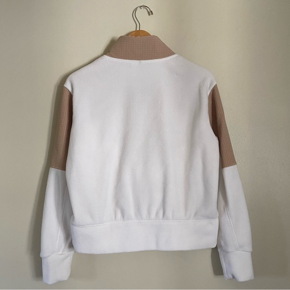 Adidas Quarter Zip Fleece Sweatshirt - Picture 2 of 4